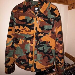 Timberland Men's Multicolor Camouflage Field Jacket